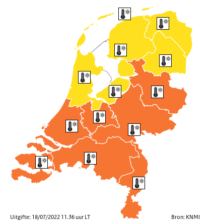 waarschuwing land 48 new