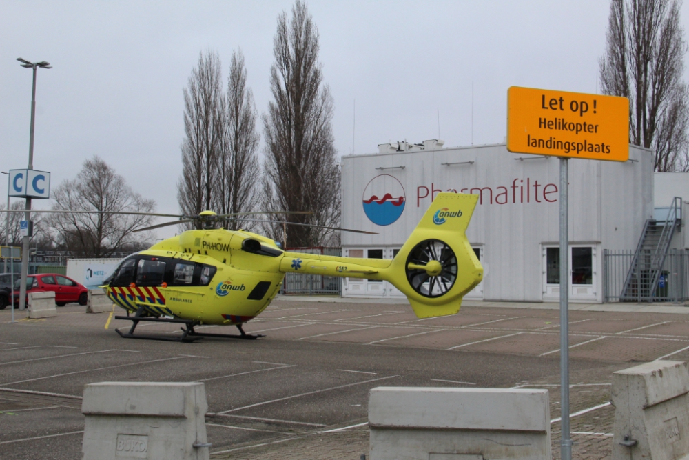 Situatie nijpend: extra corona-afdeling in Franciscus Vlietland; helikopterplatform weer in gebruik