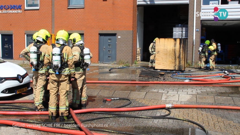 Zeer grote brand: live verslag ter plaatse