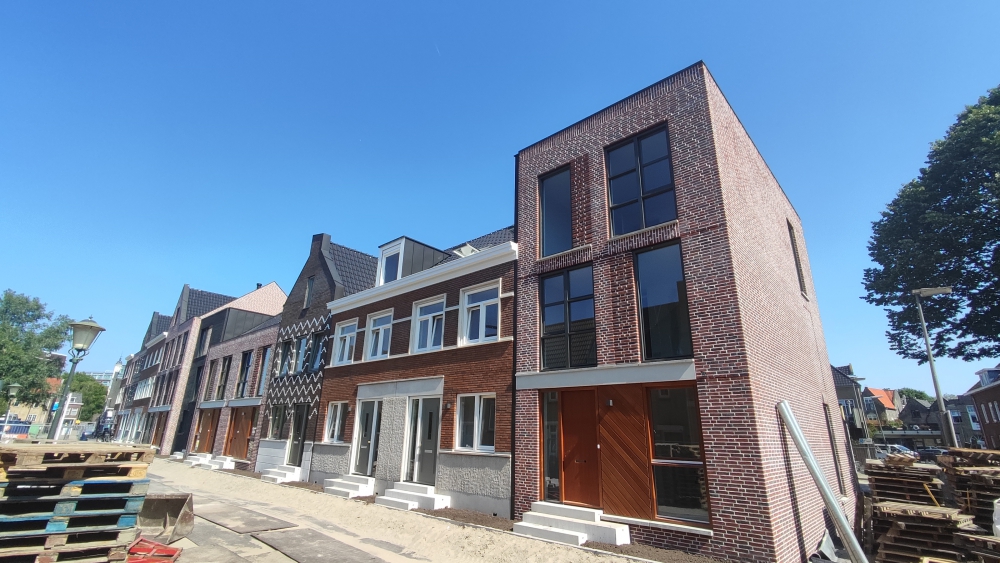 Eerste woningen op het Dirkzwager-terrein zijn klaar voor gebruik