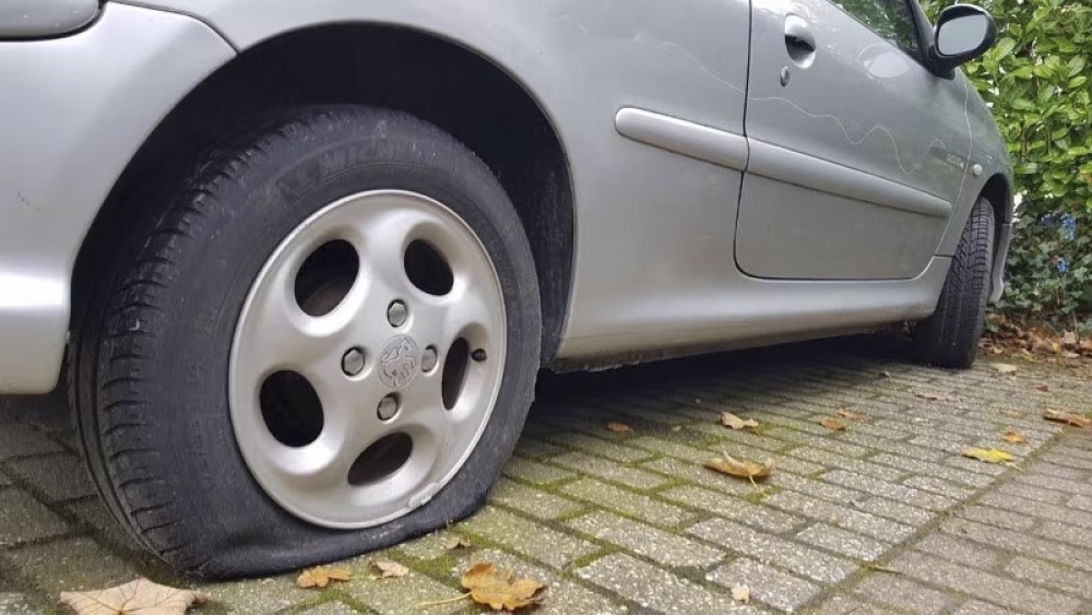 Bandenprikker blijft langer vastzitten