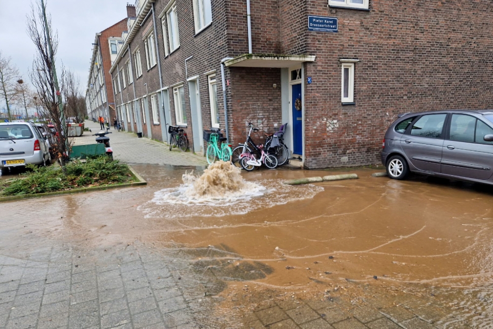 Stroomstoring leidt tot waterballet