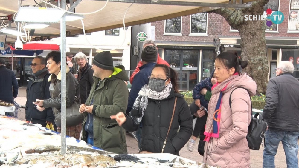 Deze vrijdag weer (beperkte) versmarkt in Schiedam