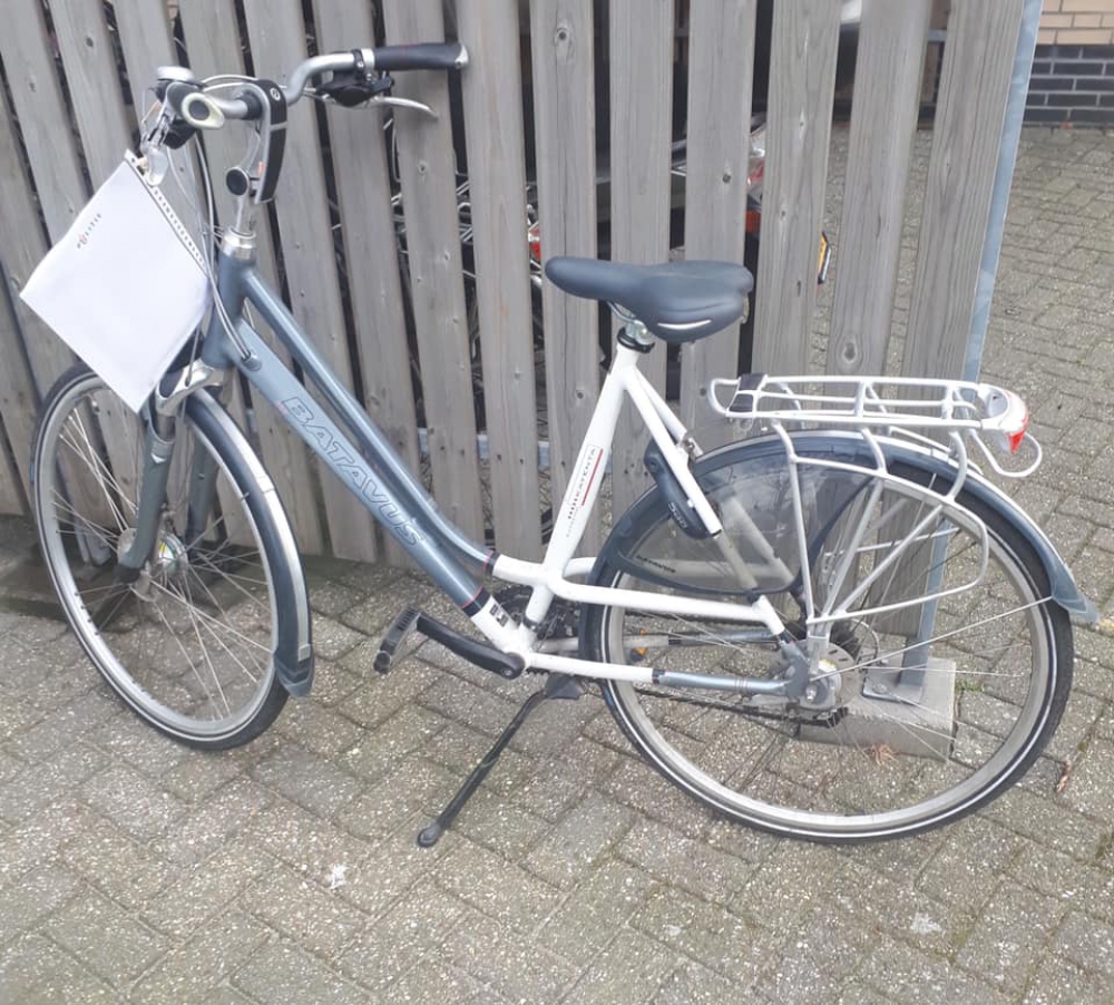 Van wie is deze gestolen fiets?