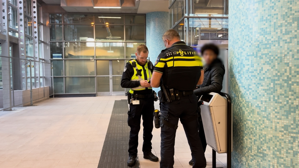 Meer dan dertig boetes uitgedeeld bij actiedag op station