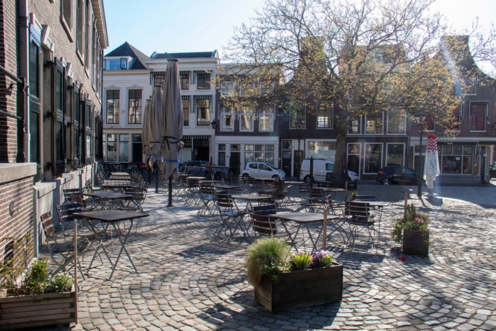 Horeca in gebied Grote Markt klaar voor opening terrassen