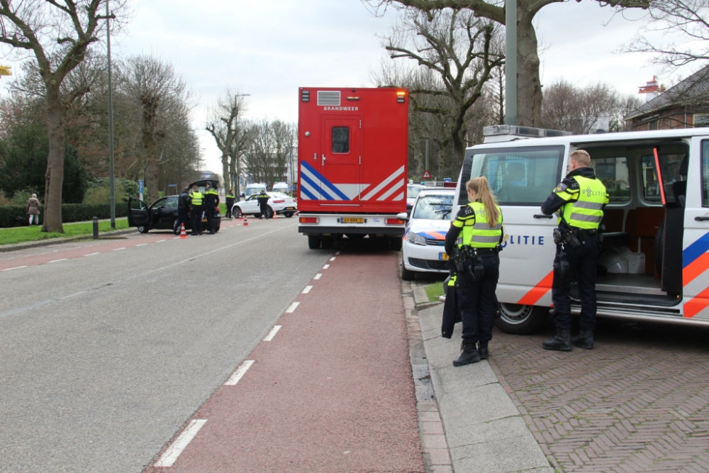 Grote inzet bij politie actie in Schiedam