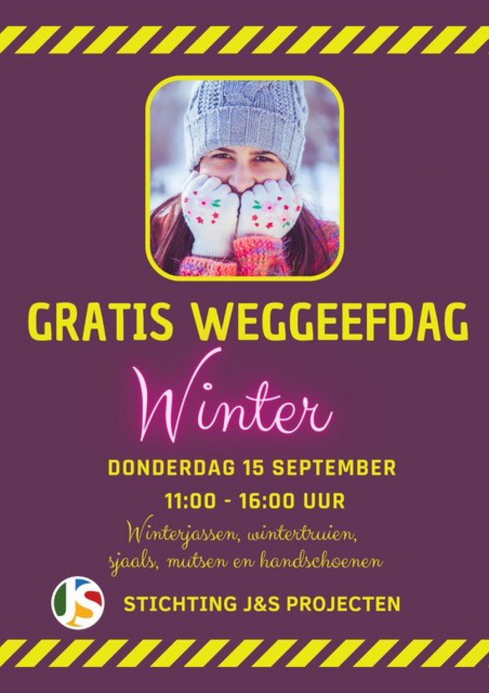 J &amp; S organiseert Weggeefdag op 15 september