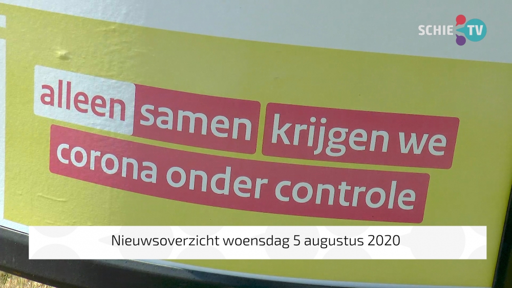 Nieuwsoverzicht van woensdag 5 augustus 2020