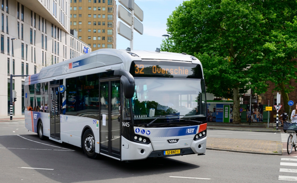 RET bestelt opnieuw elektrische bussen