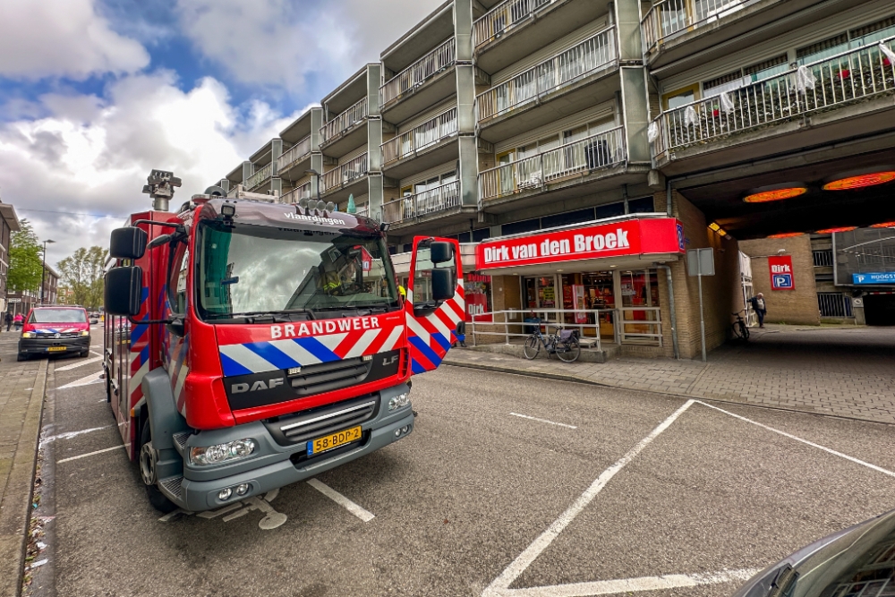 Supermarkt ontruimd vanwege gaslucht