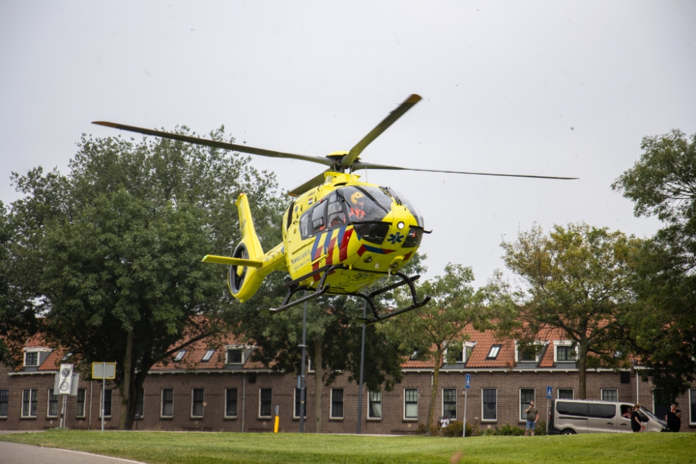 Traumahelikopter ingezet voor reanimatie in de Gorzen