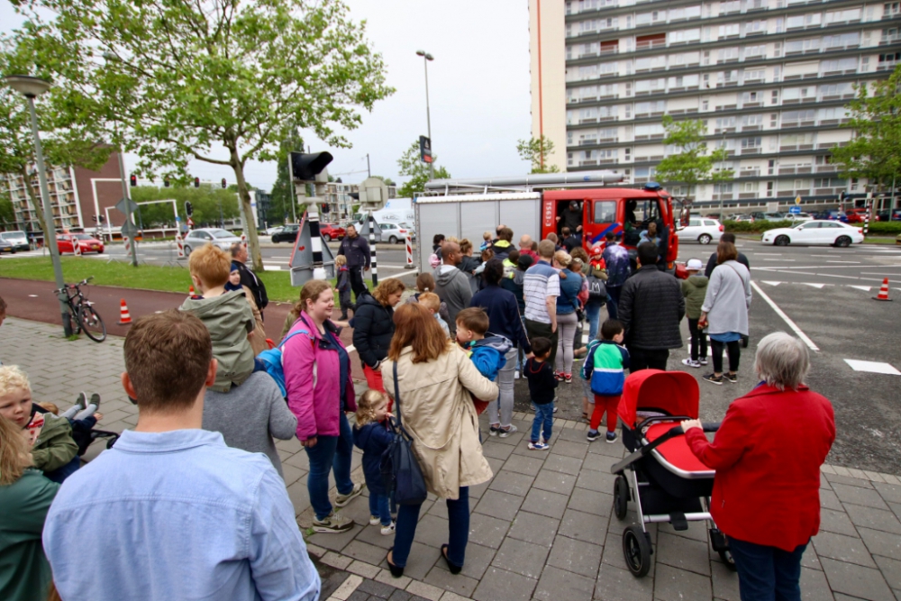 Open dag brandweer Schiedam druk bezocht