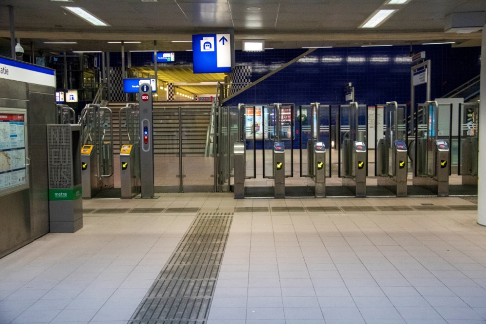 Waardering reizigers voor treinstation Schiedam Centrum iets gestegen