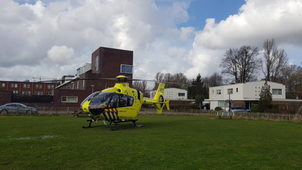 Reanimatie op Nieuwlandplein