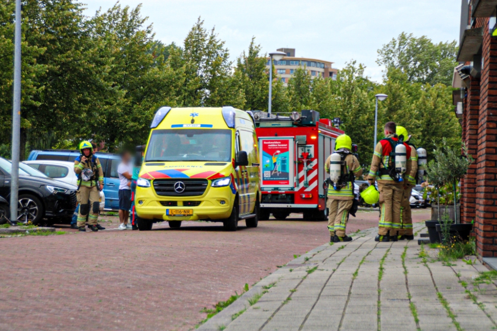 Kleine brand op Burgemeester van Haarenlaan