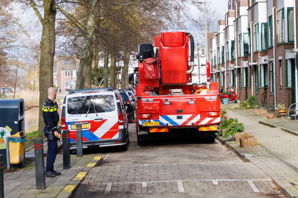 Bewoner blust zelf beginnend brandje Bernardus IJzerdraatsingel