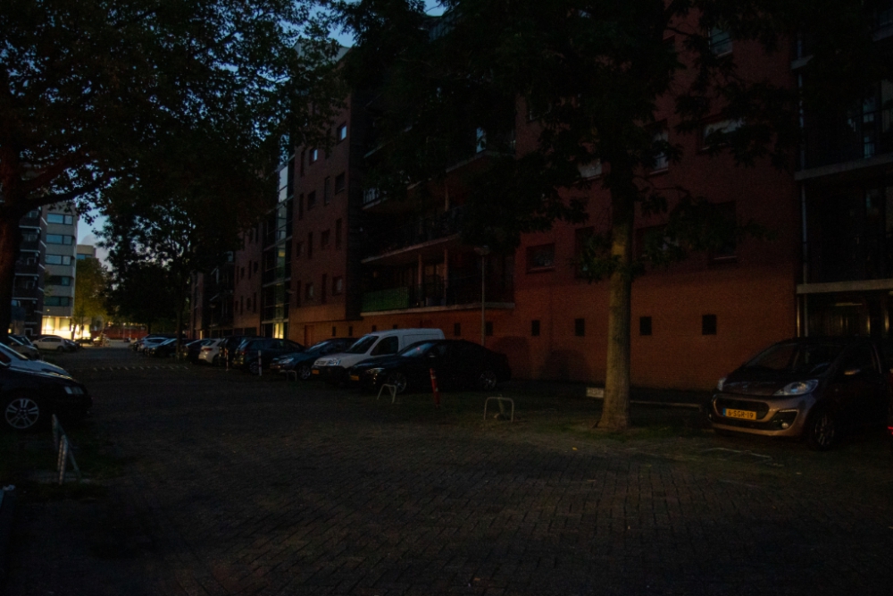 2000 woningen uren zonder stroom in Schiedam