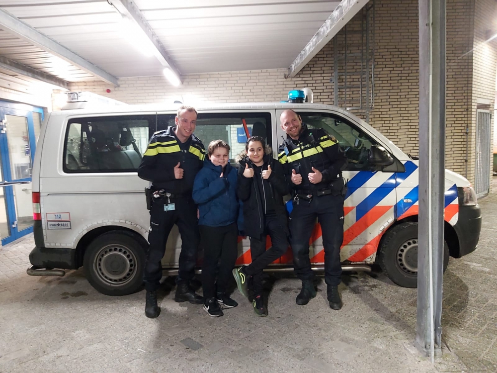 Politie trots op kinderen die inbraak gedetailleerd melden