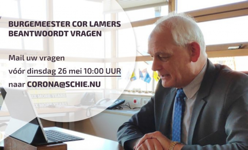 Vraag het aan de burgemeester! Cor Lamers beantwoordt voor de vijfde keer vragen van Schiedammers