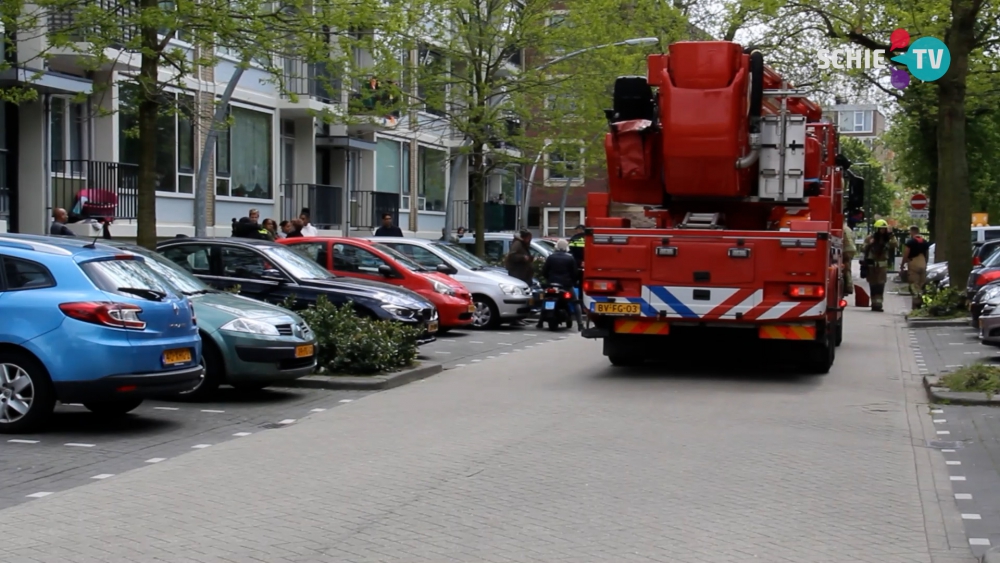 Brand in woning De Wildestraat