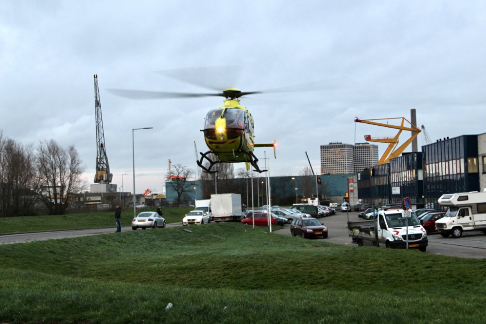 Traumahelikopter ingezet voor medische noodsituatie