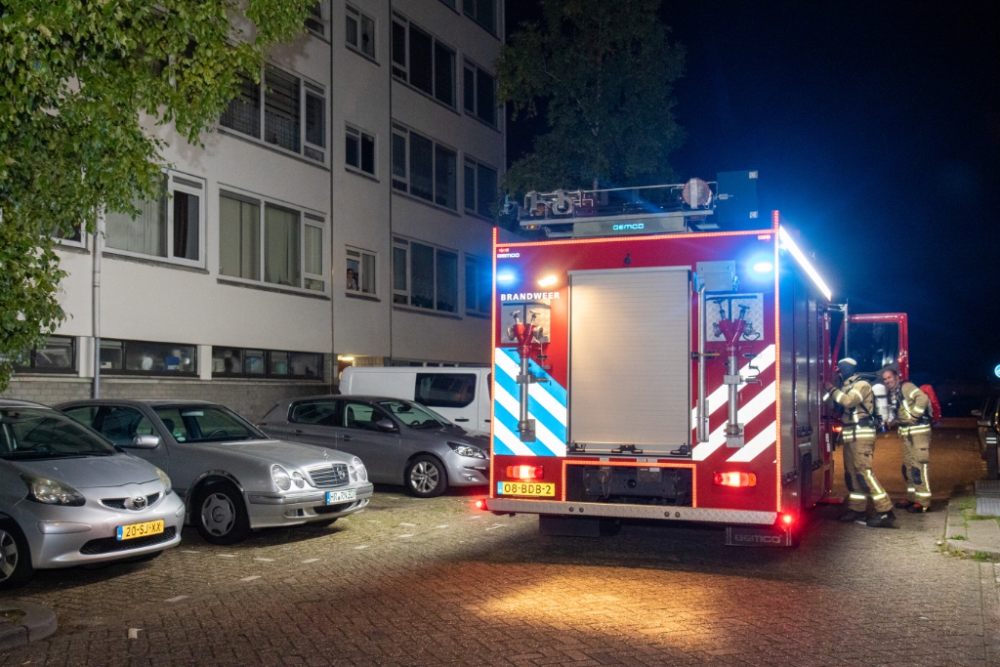 Woningbrand blijkt sfeervuurtje