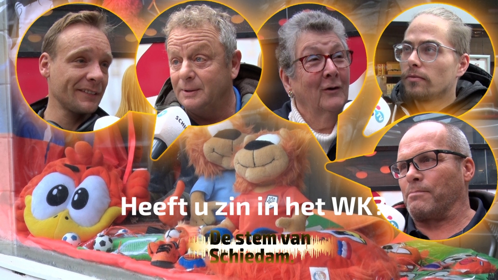 De stem van Schiedam: heeft u zin in het WK voetbal?