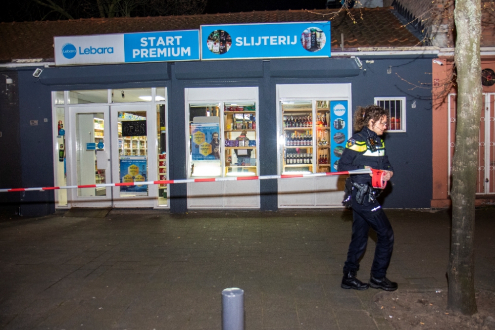 Gewapende overval op supermarkt Franselaan