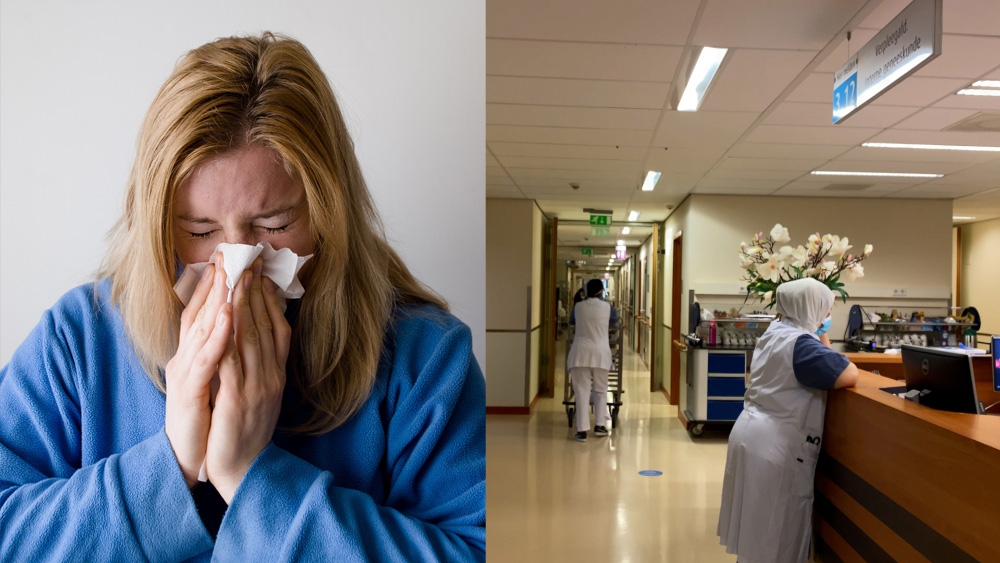 Grote drukte in ziekenhuis door ziekteverzuim en griep