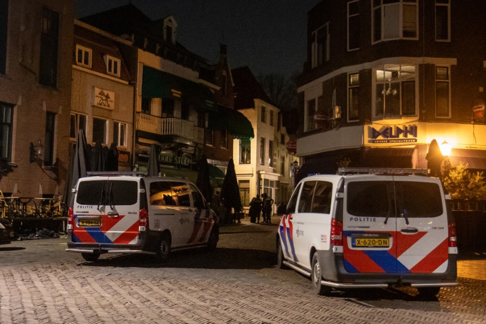 Veel politie op de been na overval melding