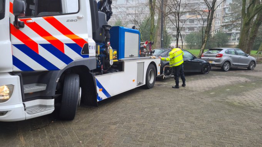 Gestolen auto gevonden in Schiedam