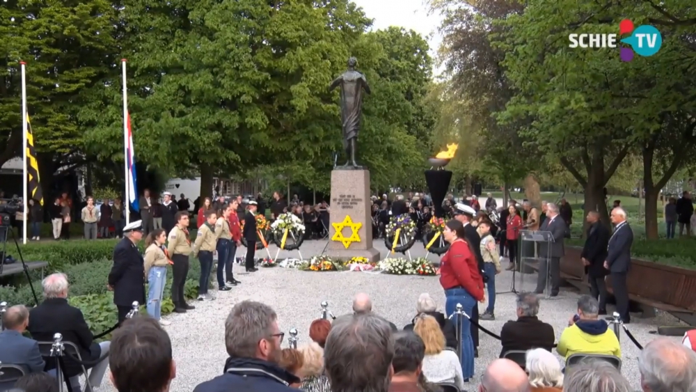 De Dodenherdenking Schiedam 2022