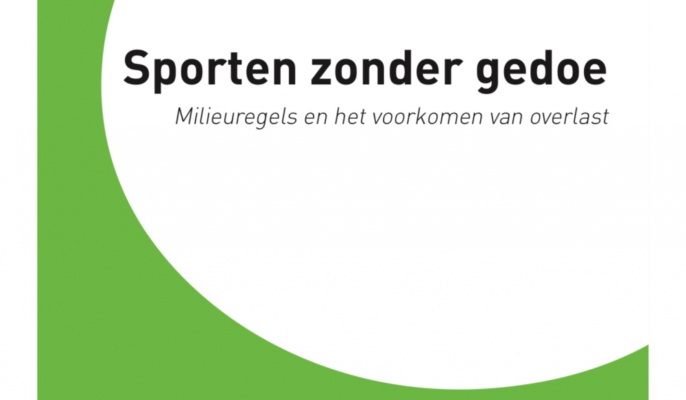 Ook voor sportclubs gelden milieuregels, de DCMR heeft ze op een rijtje gezet