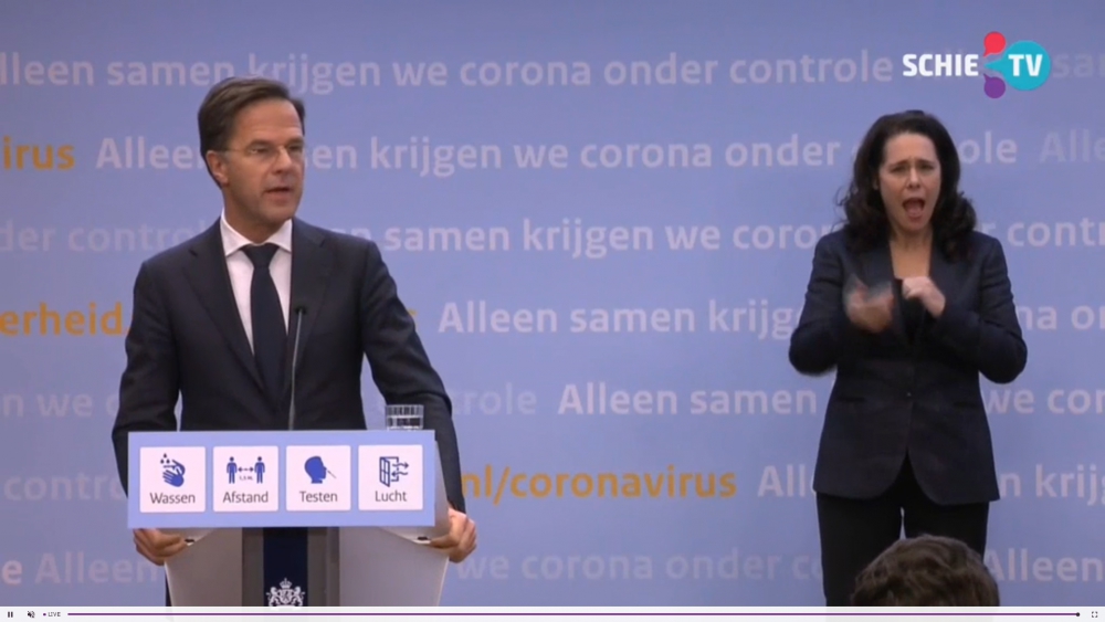 Rutte: avondlockdown vanaf zondag, maatregelen op scholen, want de cijfers zijn hoog, hoger, hoogst