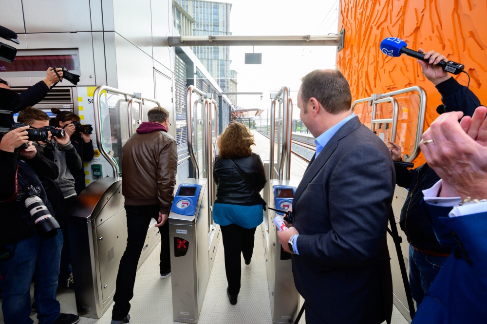 Duizenden reizigers maken gebruik van gratis kennismakingsdag Hoekse Lijn