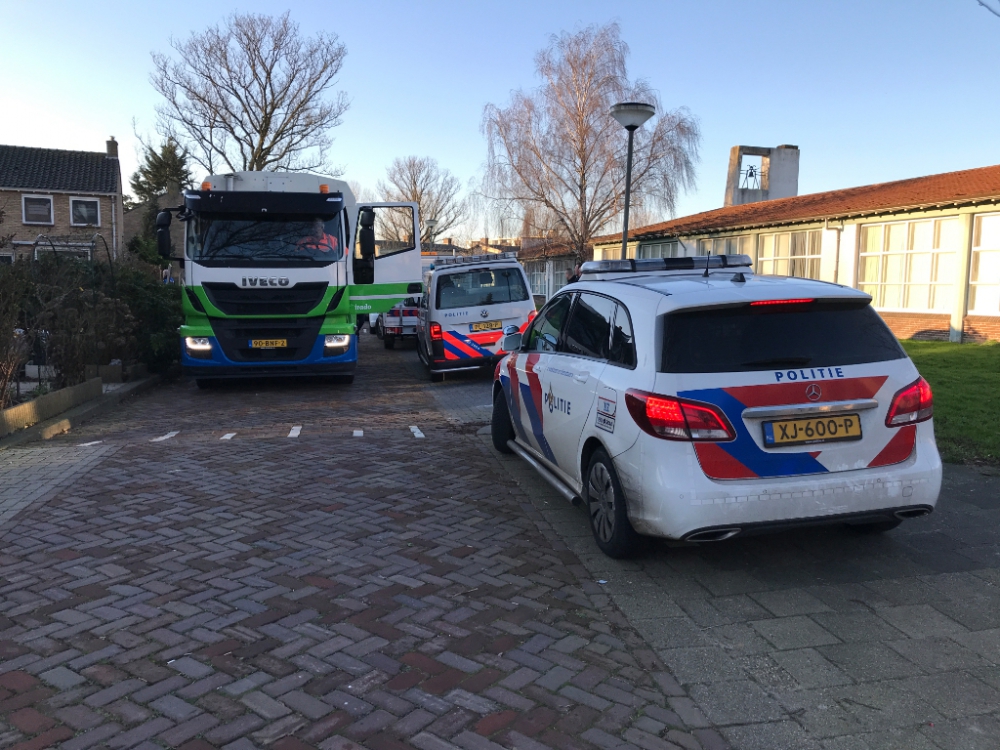 Opslagplaats in tuin in Tuindorp verwijderd