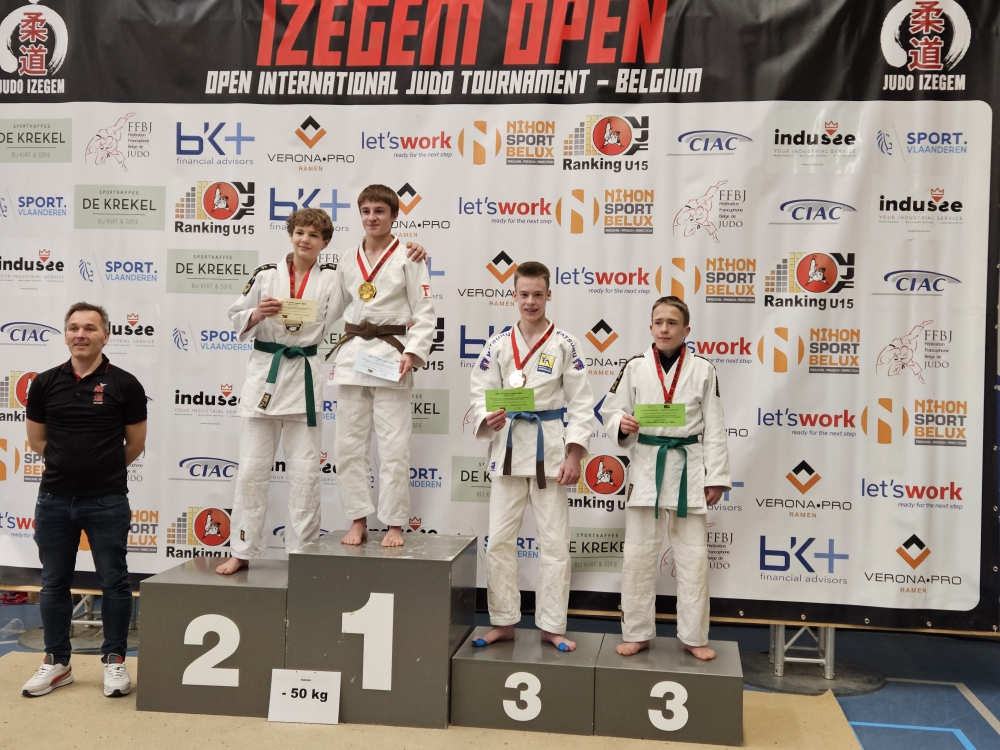 Bronzen medaille voor judoka Thimo Wansleeben in België