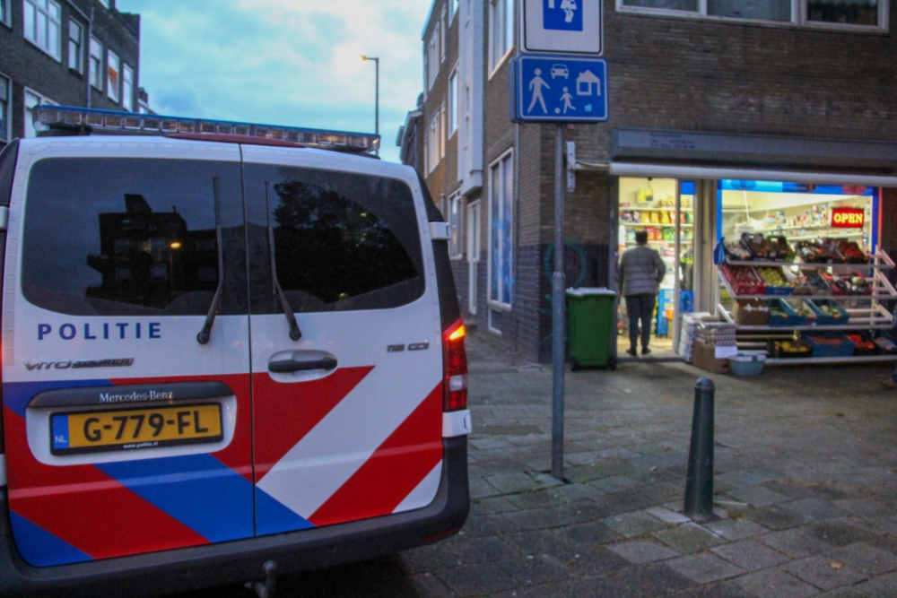 Overval op supermarkt op Professor Kamerlingh Onneslaan Schiedam