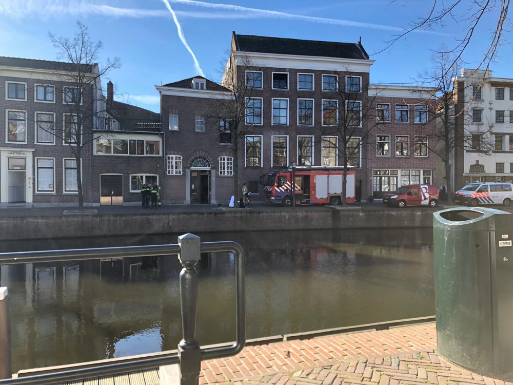 Brand in meterkast van woning Lange Haven