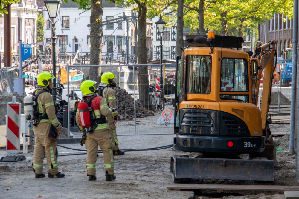 Meerdere woningen ontruimd na gaslek aan de Korte Haven