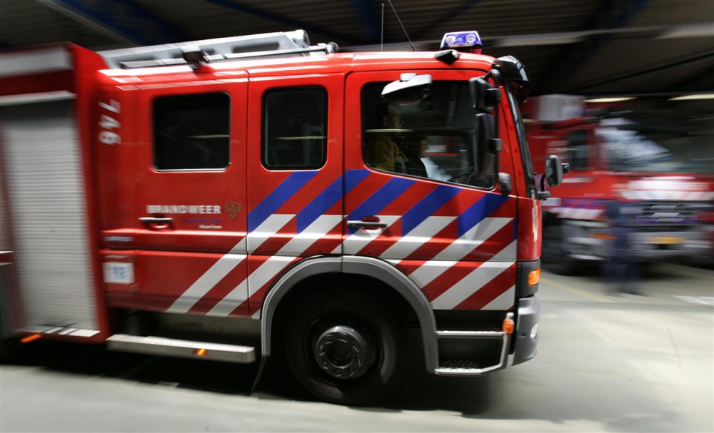 Brand bij Etten-Leur te ruiken in Schiedam