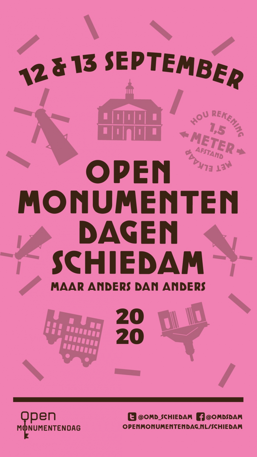 Open Monumentendagen in Schiedam dit jaar coronaproof