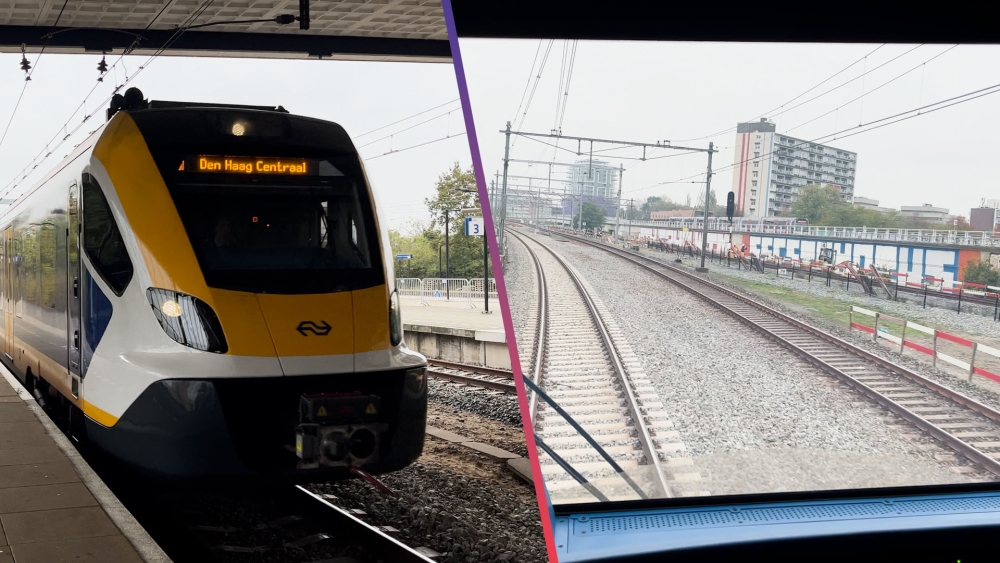 Sneller door de bocht van en naar station Schiedam Centrum