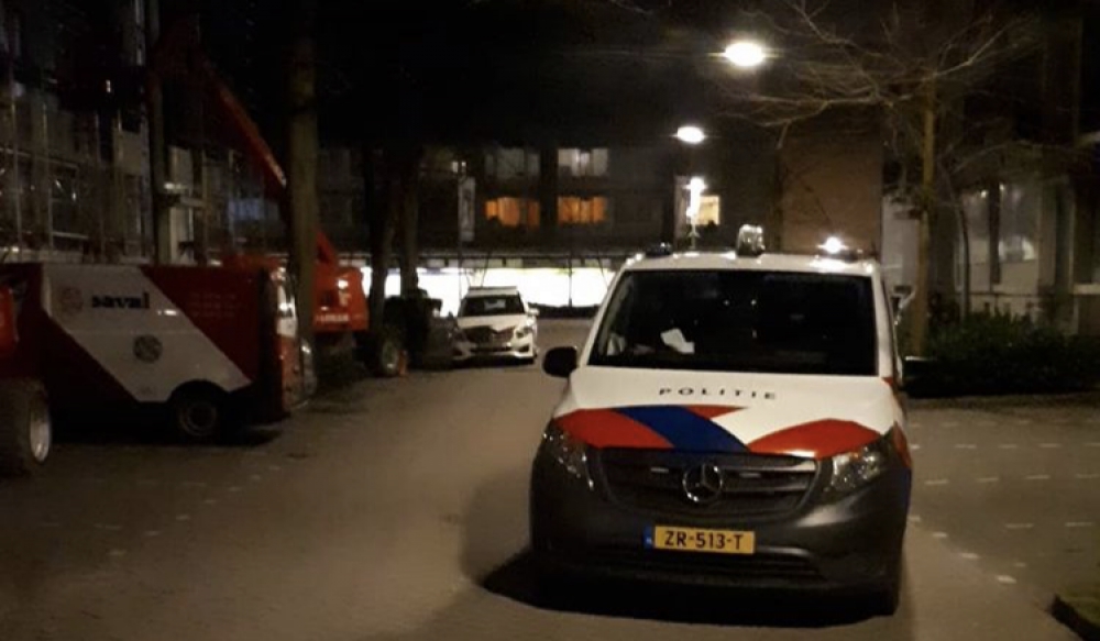 Bedreiger aangehouden door de politie