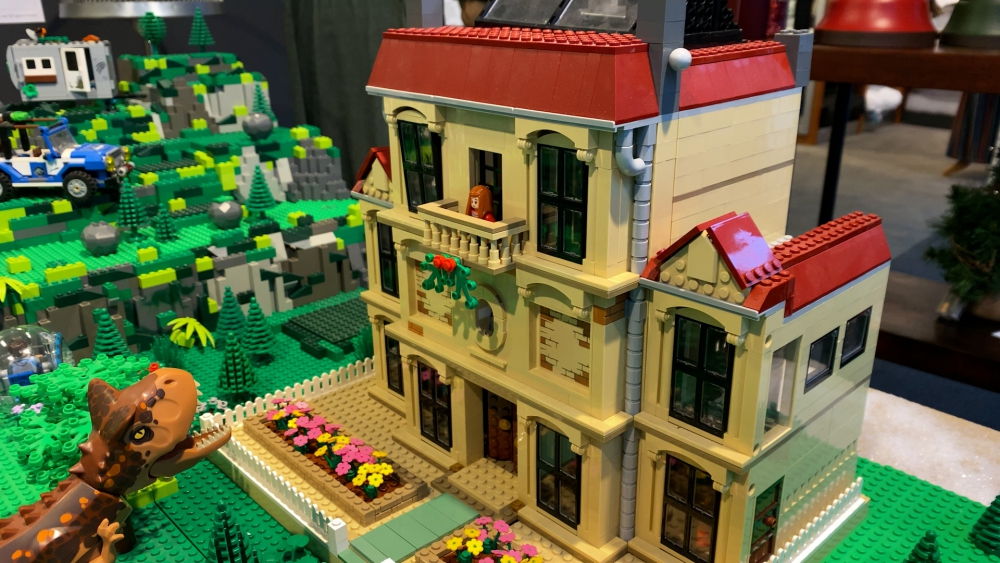 Speuren in LEGO kunstwerken in de Hoogstraat