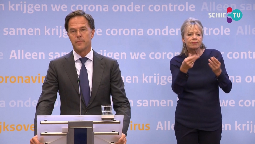 Dinsdag weer persconferentie Rutte en de Jonge