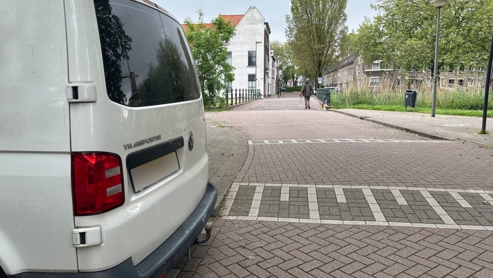  &#039;Lucky&#039; werd na een klopjacht van vijf weken opgepakt op de Schiedamse Kethelbrug, foto: Twee