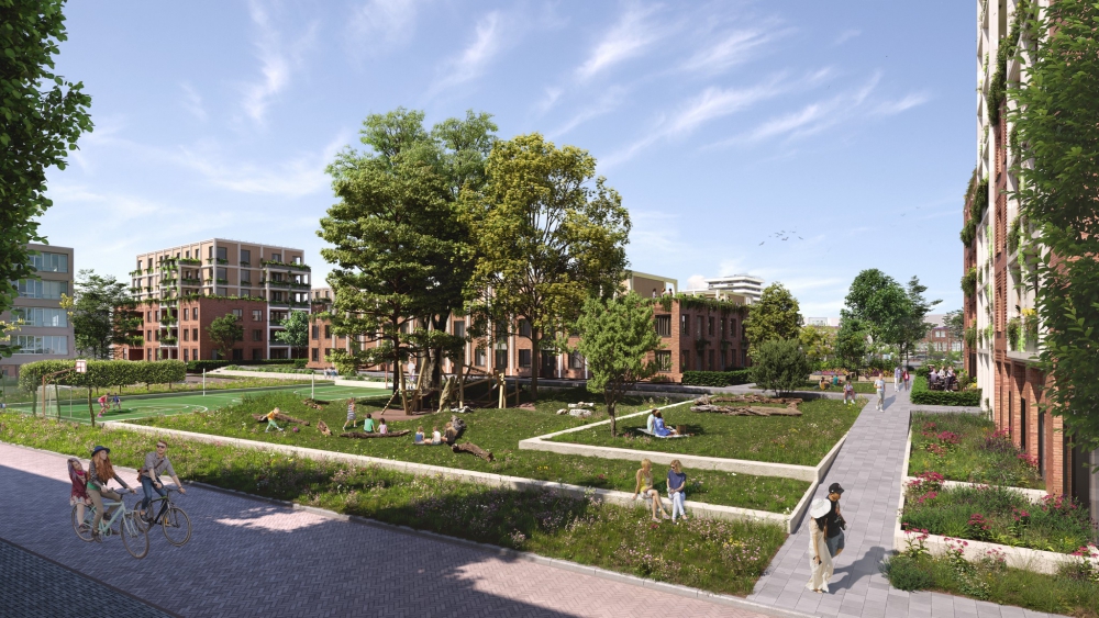 Dr. Wibautplein krijgt nieuwe inrichting