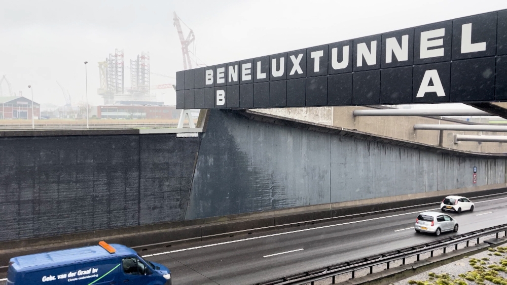 Dit weekend weer werkzaamheden in de Beneluxtunnel